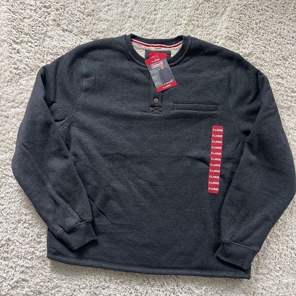 Coleman Other - Men’s Coleman Sherpa lined thermal pullover shirt. NWT SZ XL
